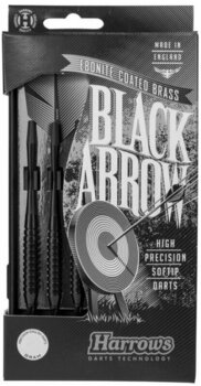 Šípky Harrows Black Arrow K Softip 14 g Šípky - 3
