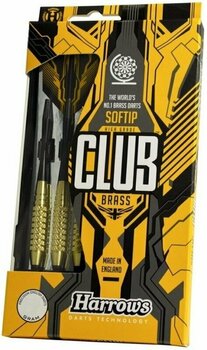 Dart-tikka Harrows Club Brass K Softip 18 g Dart-tikka - 3