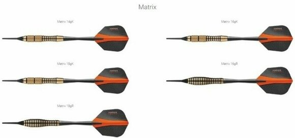 Darts Harrows Matrix K Softip 18 g Darts - 4