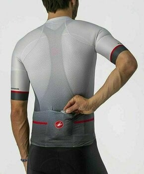 Veste de cyclisme, gilet Castelli Aria Shell Jacket Silver Gray S Veste - 8