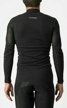 Odzież kolarska / koszulka Castelli Flanders Warm Long Sleeve Black XS - 4