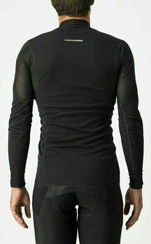 Odzież kolarska / koszulka Castelli Flanders Warm Long Sleeve Bielizna funkcjonalna Black S - 4