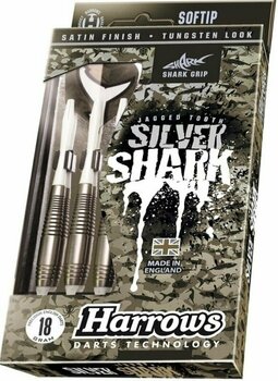 Fléchettes Harrows Silver Shark Softip 18 g Fléchettes - 3