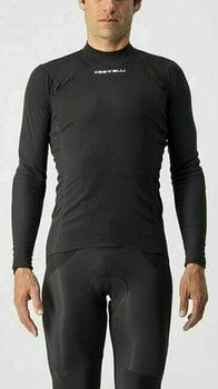 Camisola de ciclismo Castelli Flanders Warm Long Sleeve Roupa interior funcional Black XL - 3