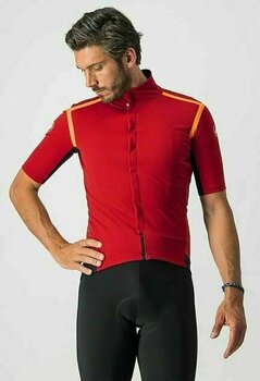 Cycling jersey Castelli Gabba Ros Pro Red/Brilliant Orange M - 6