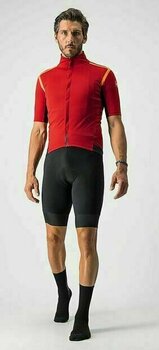 Cycling jersey Castelli Gabba Ros Pro Red/Brilliant Orange M - 8