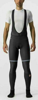 Pantaloncini e pantaloni da ciclismo Castelli Polare 3 Bib Tight Black S Pantaloncini e pantaloni da ciclismo - 2