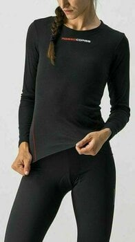Maillot de cyclisme Castelli Prosecco Tech W Long Sleeve Sous-vêtements fonctionnels Black XL - 3