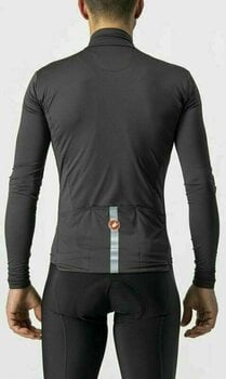 Camisola de ciclismo Castelli Pro Thermal Mid Long Sleeve Jersey Roupa interior funcional Dark Gray XL - 3