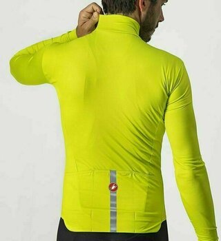 Cyklodres/ tričko Castelli Pro Thermal Mid Long Sleeve Jersey Chartreuse S - 6