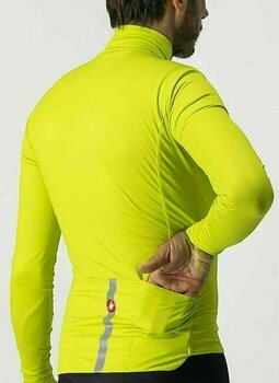 Maillot de cyclisme Castelli Pro Thermal Mid Long Sleeve Jersey Chartreuse L Sous-vêtements fonctionnels - 4