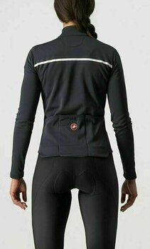 Camisola de ciclismo Castelli Sinergia 2 Jersey Black/White M - 3