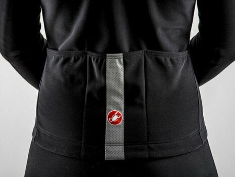 Odzież kolarska / koszulka Castelli Tutto Nano Ros W Jersey Golf Black XL - 11