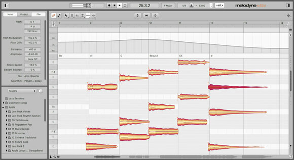 Update / Upgrade / Expansion Celemony Melodyne 5 Editor Add-On (Digitaal product) - 2