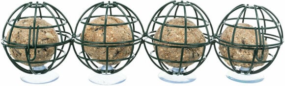 Karmnik Trixie Fat Ball Holder For Window Pane Dark Green 29 cm - 2