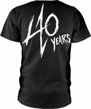 Skjorte Metallica Skjorte 40th Anniversary Songs Logo Black S - 2