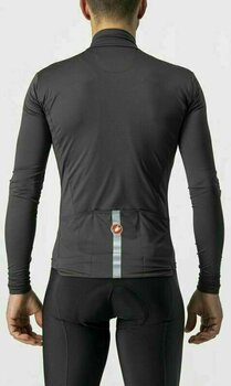 Biciklistički dres Castelli Pro Thermal Mid Long Sleeve Jersey Funkcionalno donje rublje Dark Gray 2XL - 3