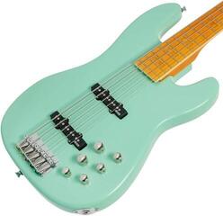 Bajo de 5 cuerdas Markbass GV 5 Gloxy Val Surf Green CR MP Surf Green Bajo de 5 cuerdas - 2