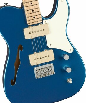 Elektrische gitaar Fender Squier Paranormal Cabronita Telecaster Thinline Lake Placid Blue - 4