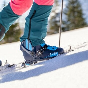 Botas de esqui de montanha Hagan Pure Lady 95 Dark Blue/Light Blue 25,5 - 2