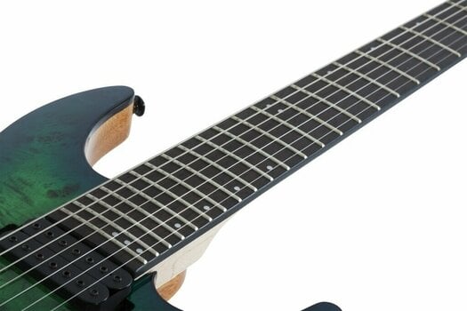 Elektrische gitaar Schecter C-7 Pro Aqua Burst - 9