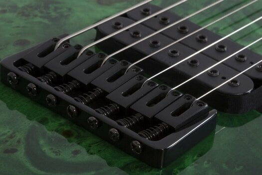 Guitarra elétrica de 7 cordas Schecter C-7 Pro Aqua Burst - 10