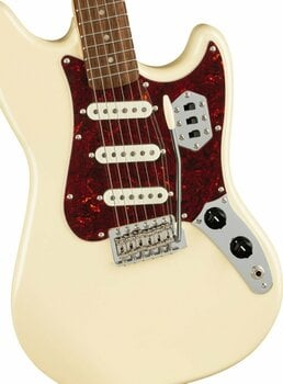 Electric guitar Fender Squier Paranormal Cyclone Pearl White - 4
