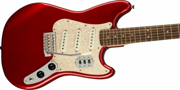 Electric guitar Fender Squier Paranormal Cyclone Candy Apple Red - 3