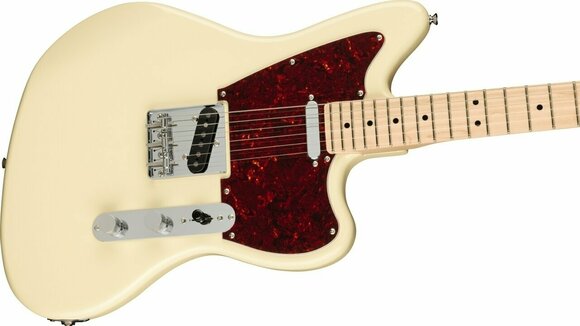 Electric guitar Fender Squier Paranormal Offset Telecaster Olympic White - 3