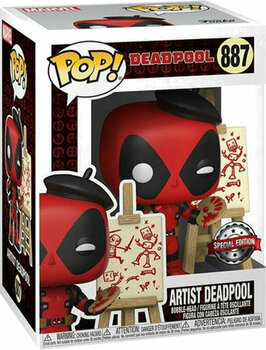 Collectible figurine Funko POP Marvel: Deadpool- Deadpool as French Painter Collectible figurine - 2