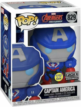 Figurină de colecție Funko POP Marvel: Marvel Mech- CapAmerica(GW) Figurină de colecție - 2