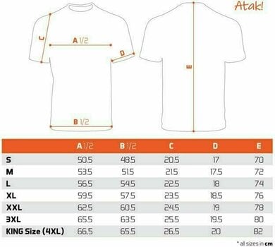 Tee Shirt Delphin Tee Shirt T-shirt Atak! 3XL - 4