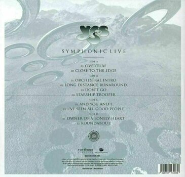 Schallplatte Yes - Symphonic Live-Live in Amsterdam 2001 (2 LP) - 2