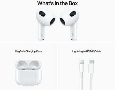 Intra-auriculares true wireless Apple AirPods (3rd generation) MME73ZM/A Branco - 7