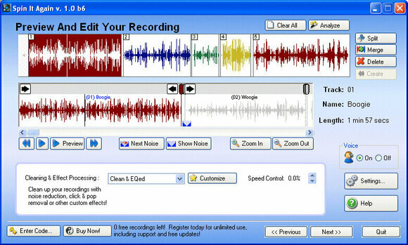 Software de estúdio Acoustica Spin It Again (Produto digital) - 2