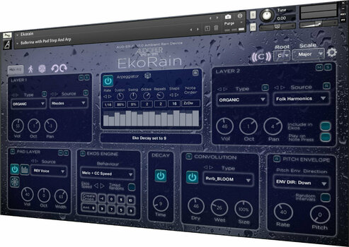 Samplings- och ljudbibliotek Audiofier EkoRain (Digital produkt) - 2