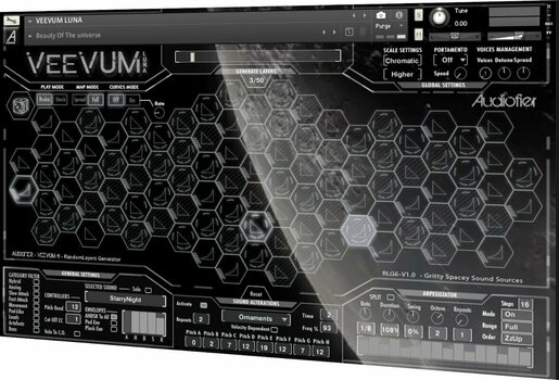 Muestra y biblioteca de sonidos Audiofier Veevum Luna (Producto digital) - 2