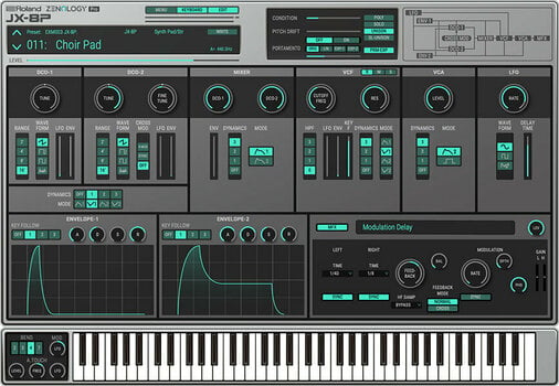 Logiciel de studio Instruments virtuels Roland Zenology Pro (Produit numérique) - 3