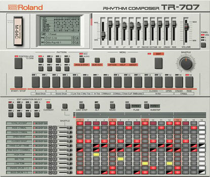 VST Instrument Studio programvara Roland TR-707 (Digital produkt) - 2