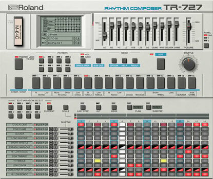 Logiciel de studio Instruments virtuels Roland TR-727 (Produit numérique) - 2