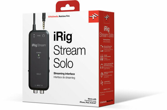 Interfață audio iOS și Android IK Multimedia iRig Stream Solo - 13