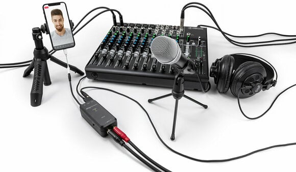Interface de áudio para iOS e Android IK Multimedia iRig Stream Solo - 14