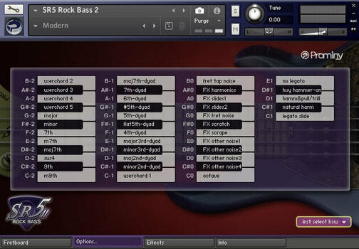 Studiový software VST Instrument Prominy SR5 Rock Bass 2 (Digitální produkt) - 5