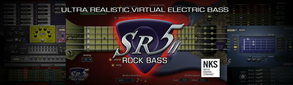 Software de estúdio de instrumentos VST Prominy SR5 Rock Bass 2 (Produto digital) - 7