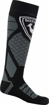 Lyžařské ponožky Rossignol Wool & Silk X3 Black XL Lyžařské ponožky - 2