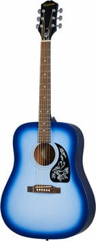 Dreadnought Guitar Epiphone Starling Acoustic Guitar Player Pack Starlight Blue - 2