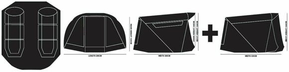 Tenda Prologic Tenda Inspire Bivvy & Overwrap 2 Man - 7