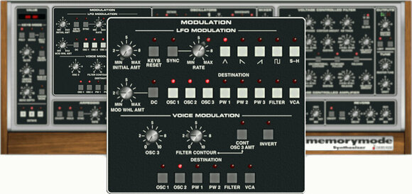 Logiciel de studio Instruments virtuels Cherry Audio Memorymode (Produit numérique) - 5