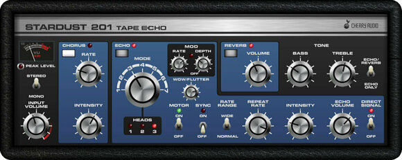 Plug-Ins för effekter Cherry Audio Stardust 201 Tape Echo (Digital produkt) - 2