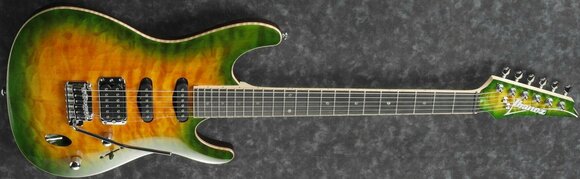 Elektromos gitár Ibanez SA460QMW-TQB Tropical Squash Burst - 3